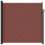 Retractable brown side awning 200x500 cm by , Umbrellas - Ref: Foro24-4004464, Price: 126,90 €, Discount: %