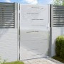 Stainless steel garden gate 100x150 cm by , garden gates - Ref: Foro24-376483, Price: 161,97 €, Discount: %