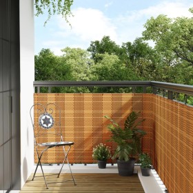 Light brown synthetic rattan balcony awning 300x90 cm by , fence panels - Ref: Foro24-156266, Price: 35,56 €, Discount: %