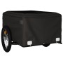 Bicycle trailer, black and gray iron, 45 kg by , Bicycle trailers - Ref: Foro24-94084, Price: 100,27 €, Discount: %