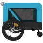 Bicycle pet trailer, iron frame, Oxford fabric, blue and black. by , pet strollers - Ref: Foro24-93939, Price: 118,42 €, Disc...