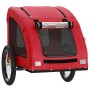 Bicycle pet trailer, iron frame, red Oxford fabric by , pet strollers - Ref: Foro24-93964, Price: 86,16 €, Discount: %