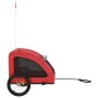 Bicycle pet trailer, iron frame, red Oxford fabric by , pet strollers - Ref: Foro24-93964, Price: 86,16 €, Discount: %