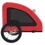 Bicycle pet trailer, iron frame, red Oxford fabric by , pet strollers - Ref: Foro24-93964, Price: 86,16 €, Discount: %