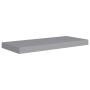 Floating wall shelf in gray MDF 60x23.5x3.8 cm by vidaXL, Shelves and shelves - Ref: Foro24-323853, Price: 18,22 €, Discount: %