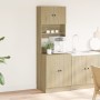 Kitchen cabinet made of Sonoma oak engineered wood 60x50x180 cm by , Kitchen cabinets - Ref: Foro24-3276639, Price: 175,14 €,...