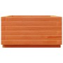 Jardinera madera maciza de pino marrón cera 50x50x26,5 cm de , Maceteros y jardineras - Ref: Foro24-847295, Precio: 62,27 €, ...