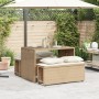 3-piece garden dining set with beige synthetic rattan cushions by , Garden sets - Ref: Foro24-4003906, Price: 242,41 €, Disco...