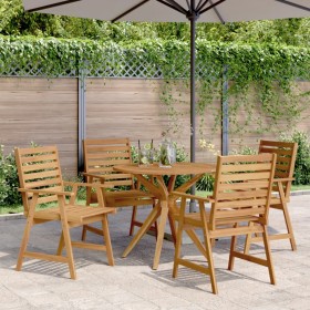 5-piece solid acacia wood garden dining set by , Garden sets - Ref: Foro24-3283565, Price: 371,47 €, Discount: %