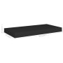 Floating wall shelves 2 units black MDF 50x23x3.8 cm by vidaXL, Shelves and shelves - Ref: Foro24-323830, Price: 26,33 €, Dis...