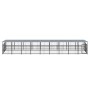 Outdoor dog kennel with a steel roof, 16.89 m² by , Dog kennels and fences - Ref: Foro24-3124614, Price: 1,00 €, Discount: %