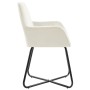 Dining chairs, 6 units, cream velvet. by , dining chairs - Ref: Foro24-277014, Price: 748,12 €, Discount: %