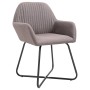 Dining chairs 6 units in gray taupe fabric by , dining chairs - Ref: Foro24-277113, Price: 650,77 €, Discount: %