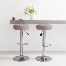 Kitchen stools 2 units in gray taupe fabric by , Kitchen stools - Ref: Foro24-332980, Price: 103,91 €, Discount: %