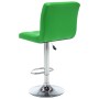 Kitchen stools 2 units synthetic leather green by , Kitchen stools - Ref: Foro24-323642, Price: 119,87 €, Discount: %