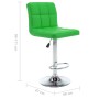 Kitchen stools 2 units synthetic leather green by , Kitchen stools - Ref: Foro24-323642, Price: 119,87 €, Discount: %