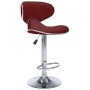 323649 Bar Stools 2 pcs Wine Red Faux Leather de , Taburetes de cocina - Ref: Foro24-323649, Precio: 141,99 €, Descuento: %