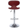 323649 Bar Stools 2 pcs Wine Red Faux Leather de , Taburetes de cocina - Ref: Foro24-323649, Precio: 141,99 €, Descuento: %