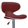 323649 Bar Stools 2 pcs Wine Red Faux Leather de , Taburetes de cocina - Ref: Foro24-323649, Precio: 141,99 €, Descuento: %