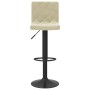 Kitchen stools 2 units cream velvet by , Kitchen stools - Ref: Foro24-333730, Price: 123,57 €, Discount: %