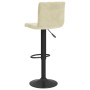 Kitchen stools 2 units cream velvet by , Kitchen stools - Ref: Foro24-333730, Price: 123,57 €, Discount: %