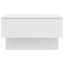 White wall-mounted bedside table by , Nightstands - Ref: Foro24-810935, Price: 46,00 €, Discount: %