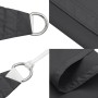 Triangular shade sail in anthracite gray Oxford fabric 3x3x4.24 m by , Umbrellas - Ref: Foro24-135117, Price: 28,69 €, Discou...