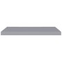 Floating wall shelves 2 pcs MDF gray 80x23.5x3.8 cm by vidaXL, Shelves and shelves - Ref: Foro24-323857, Price: 33,76 €, Disc...