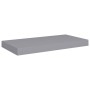 Floating wall shelves 2 units MDF gray 50x23x3.8 cm by vidaXL, Shelves and shelves - Ref: Foro24-323851, Price: 26,35 €, Disc...