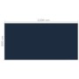 Schwarze und blaue PE-Schwimmbad-Solarabdeckung 1200x600cm von , Poolabdeckungen - Ref: Foro24-92994, Preis: 204,87 €, Rabatt: %