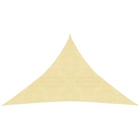 Beige HDPE sail shade 160 g/m² 5x5x6 m by , Umbrellas - Ref: Foro24-311155, Price: 33,99 €, Discount: %