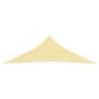 Beige HDPE sail shade 160 g/m² 5x5x6 m by , Umbrellas - Ref: Foro24-311155, Price: 33,99 €, Discount: %