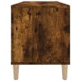 Mueble discos madera contrachapada roble ahumado 100x38x48 cm de , Almacenamiento para CD y DVD - Ref: Foro24-831978, Precio:...