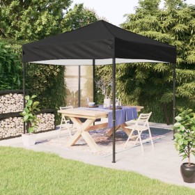 Carpa para fiestas plegable negro 2x2 m de , Carpas y cenadores - Ref: Foro24-93497, Precio: 90,02 €, Descuento: %