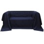 Navy blue cover for a microsuede sofa, 140 x 210 cm by , Covers - Ref: Foro24-130898, Price: 14,96 €, Discount: %