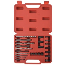 25-piece steel screw extractor set by , Hand tools - Ref: Foro24-210382, Price: 22,99 €, Discount: %