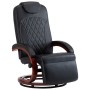 Sillón reclinable para TV de cuero sintético negro de , Sillones - Ref: Foro24-248713, Precio: 310,87 €, Descuento: %