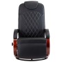 Sillón reclinable para TV de cuero sintético negro de , Sillones - Ref: Foro24-248713, Precio: 310,87 €, Descuento: %