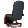 Sillón reclinable para TV de cuero sintético negro de , Sillones - Ref: Foro24-248713, Precio: 310,87 €, Descuento: %