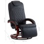 Sillón reclinable para TV de cuero sintético negro de , Sillones - Ref: Foro24-248713, Precio: 310,87 €, Descuento: %