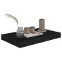 Black MDF floating wall shelf 40x23x3.8 cm by vidaXL, Shelves and shelves - Ref: Foro24-323826, Price: 16,92 €, Discount: %