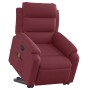 Sillón de masaje eléctrico reclinable elevable tela rojo tinto de , Sillones - Ref: Foro24-3205019, Precio: 343,49 €, Descuen...