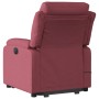 Sillón de masaje eléctrico reclinable elevable tela rojo tinto de , Sillones - Ref: Foro24-3205019, Precio: 343,49 €, Descuen...