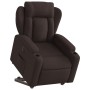 Sillón eléctrico reclinable elevable de tela marrón oscuro de , Sillones - Ref: Foro24-3204511, Precio: 329,33 €, Descuento: %