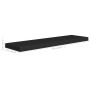 Black MDF floating wall shelf 90x23.5x3.8 cm by vidaXL, Shelves and shelves - Ref: Foro24-323838, Price: 27,33 €, Discount: %