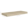 Estante flotante de pared 4 uds MDF roble 60x23,5x3,8 cm de vidaXL, Estantes y estanterías - Ref: Foro24-323876, Precio: 50,8...