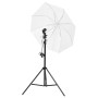 Fotostudio-Set mit Lichtset, Hintergrund und Reflektor von , Blitze und Studiobeleuchtung - Ref: Foro24-3143965, Preis: 217,3...