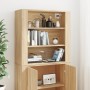 Hoher Schrank aus Sperrholz in Eichenholzfarbe. von , Sideboards - Ref: Foro24-3185362, Preis: 137,69 €, Rabatt: %