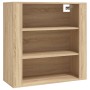 Hoher Schrank aus Sperrholz in Eichenholzfarbe. von , Sideboards - Ref: Foro24-3185362, Preis: 137,69 €, Rabatt: %