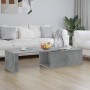 Mesa de centro madera contrachapada gris hormigón 150x50x35 cm de , Mesas de centro - Ref: Foro24-801341, Precio: 92,31 €, De...